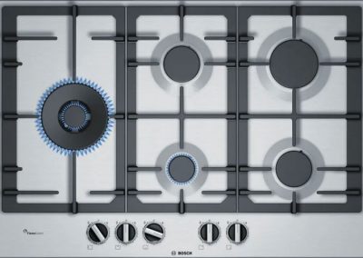 Serie 6 Gas hob 75cm Stainless steel